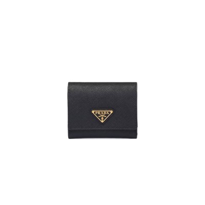 PRADA SMALL SAFFIANO LEATHER WALLET 1MH043 (10*8.5cm)
